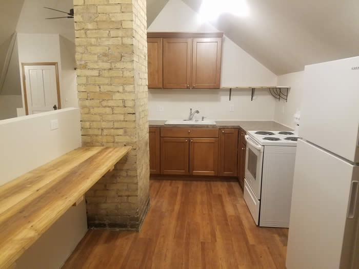 Kitchen Picture of the attic apartment